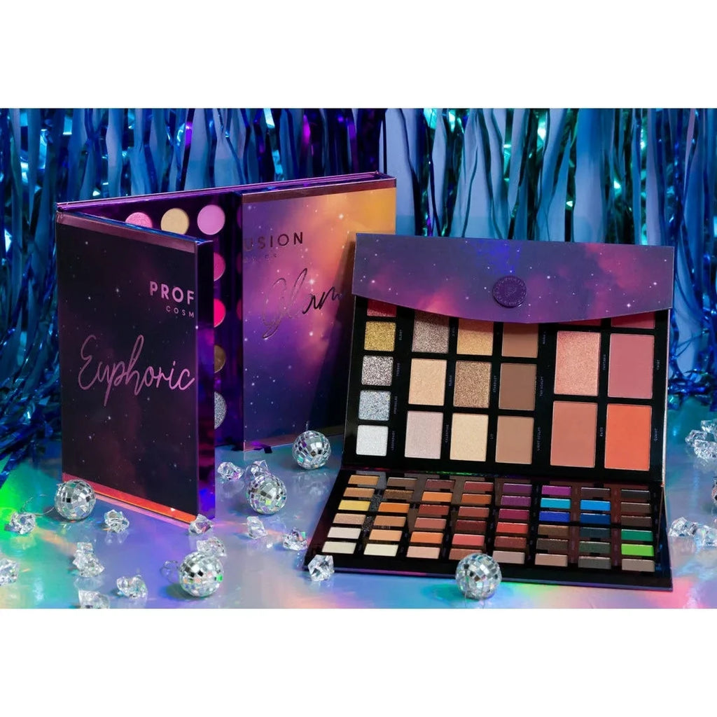 Glamourland Cosmetics Euphoric Portfolio 72pc Colors| Glam Profusion