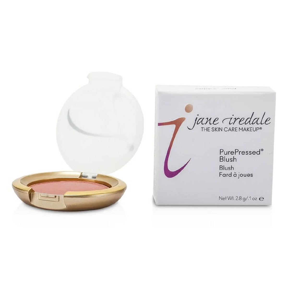 Blush -2.8g/0.1oz - PurePressed Barely Rose Jane Iredale -