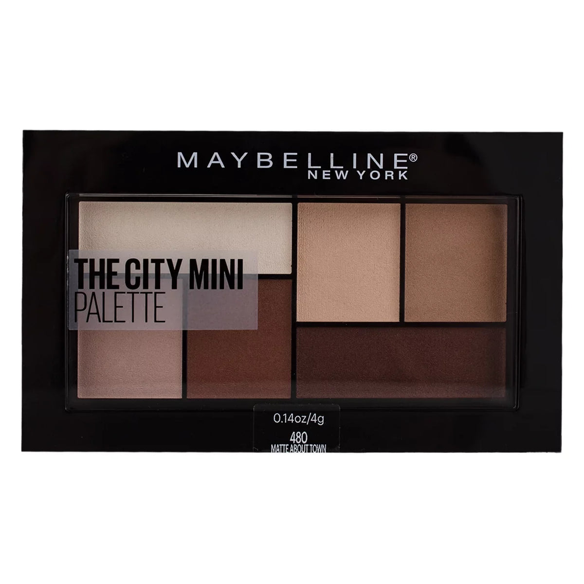 Matte Maybelline oz 0.14 Mini 4) City Town of Makeup, About Eyeshadow Palette The (Pack