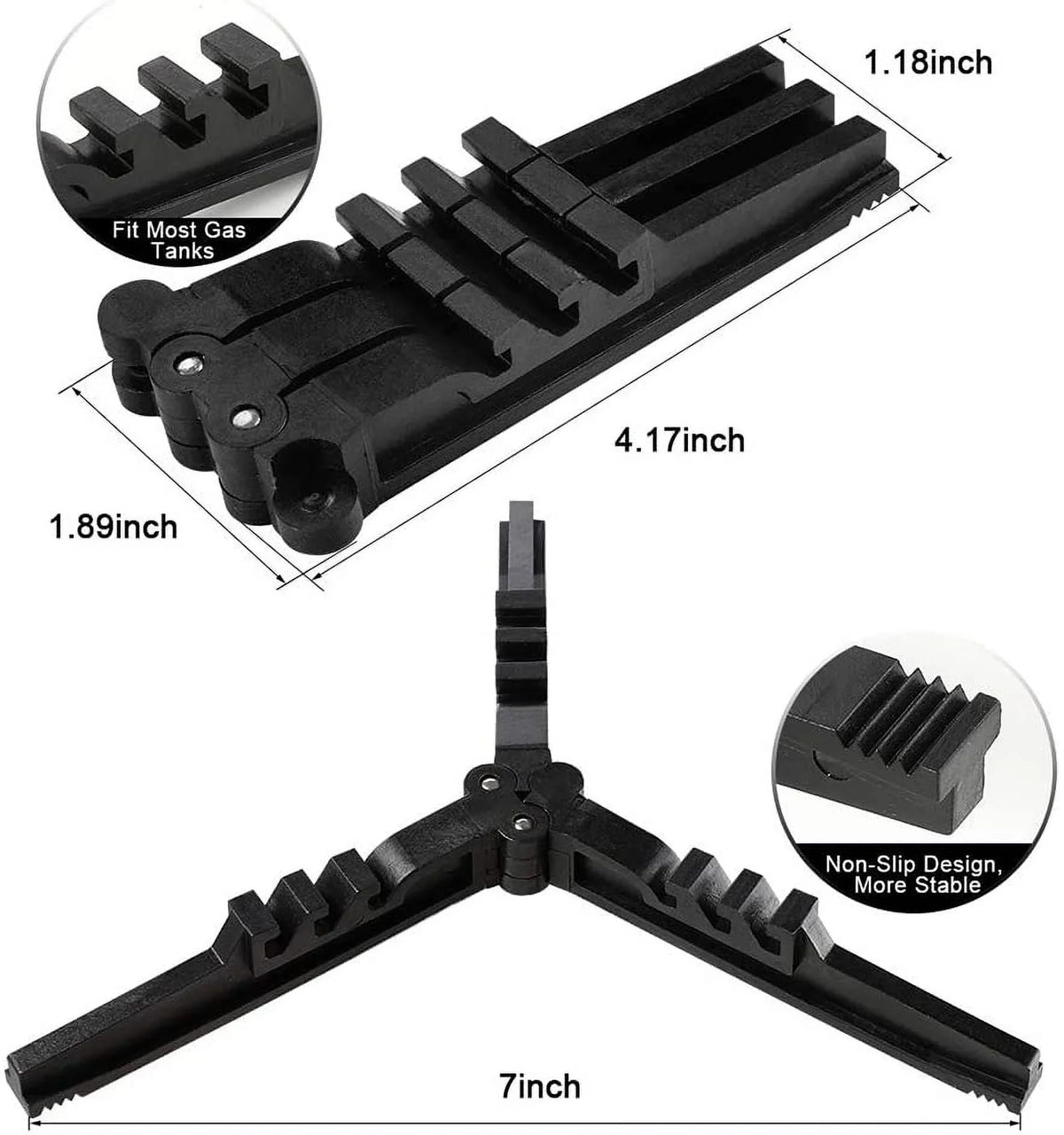 Bracket, Cylinder Caudblor Compact Universal Canister Tank Footrest Tripod Can Outdoor Stand, Stove for Butane Plastic Folding Stoves, for Cartridge Stabilizer Gas Fuel Camping Upgrade Hiking Holder,