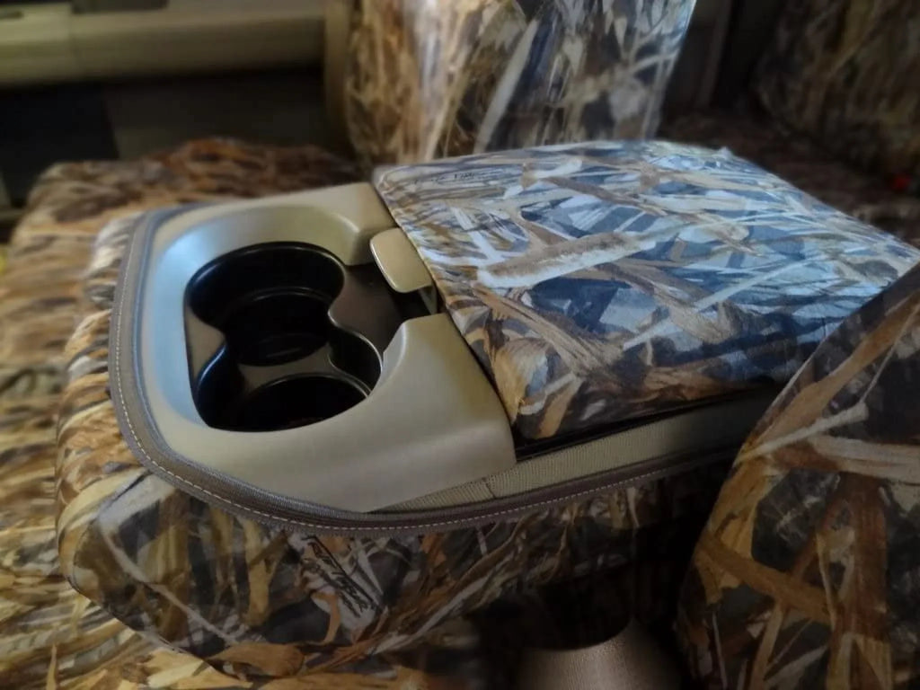 40/20/40 Seat in Opening F150 Console Headrests With Cab Ford Center Camo 2004-2008 and Split Front Super XLT Endura Adjustable F369