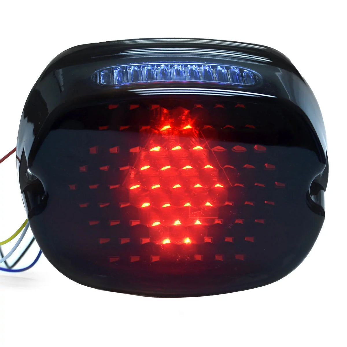 with Headlights FLHTCU Smoke Fits Classic Round Electra 1999, Running Compatible 6-1/4" Light Ultra Signals Turn Profile Most 2007-2014 Low Harley Brake - Tail Light Krator Glide Light Davidson LED