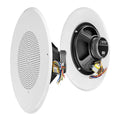 Tap Speaker 70V Single) Audio (White, OSD In-Ceiling Commercial 8" C1070
