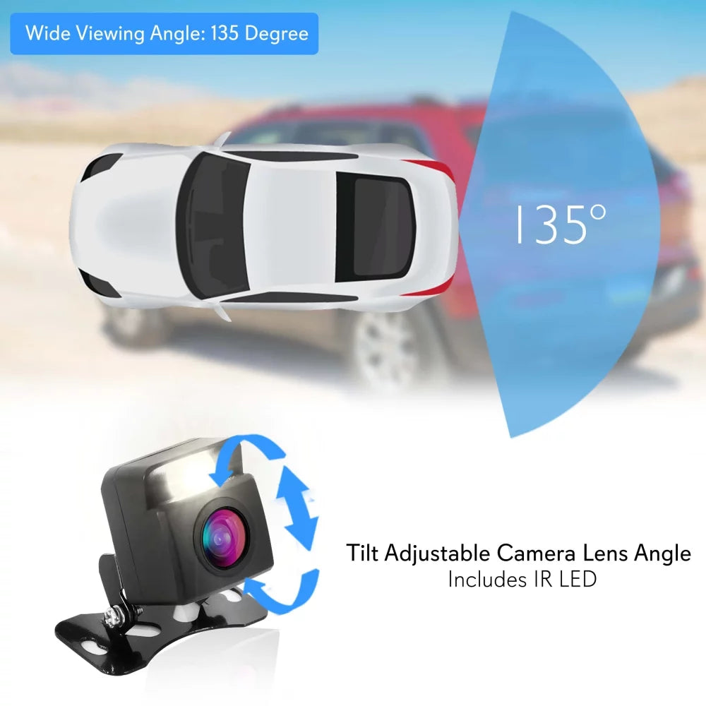 Parking Wireless Safety/Vehicle Pyle Reverse Car Backup Camera Waterproof Monitor Rear System View