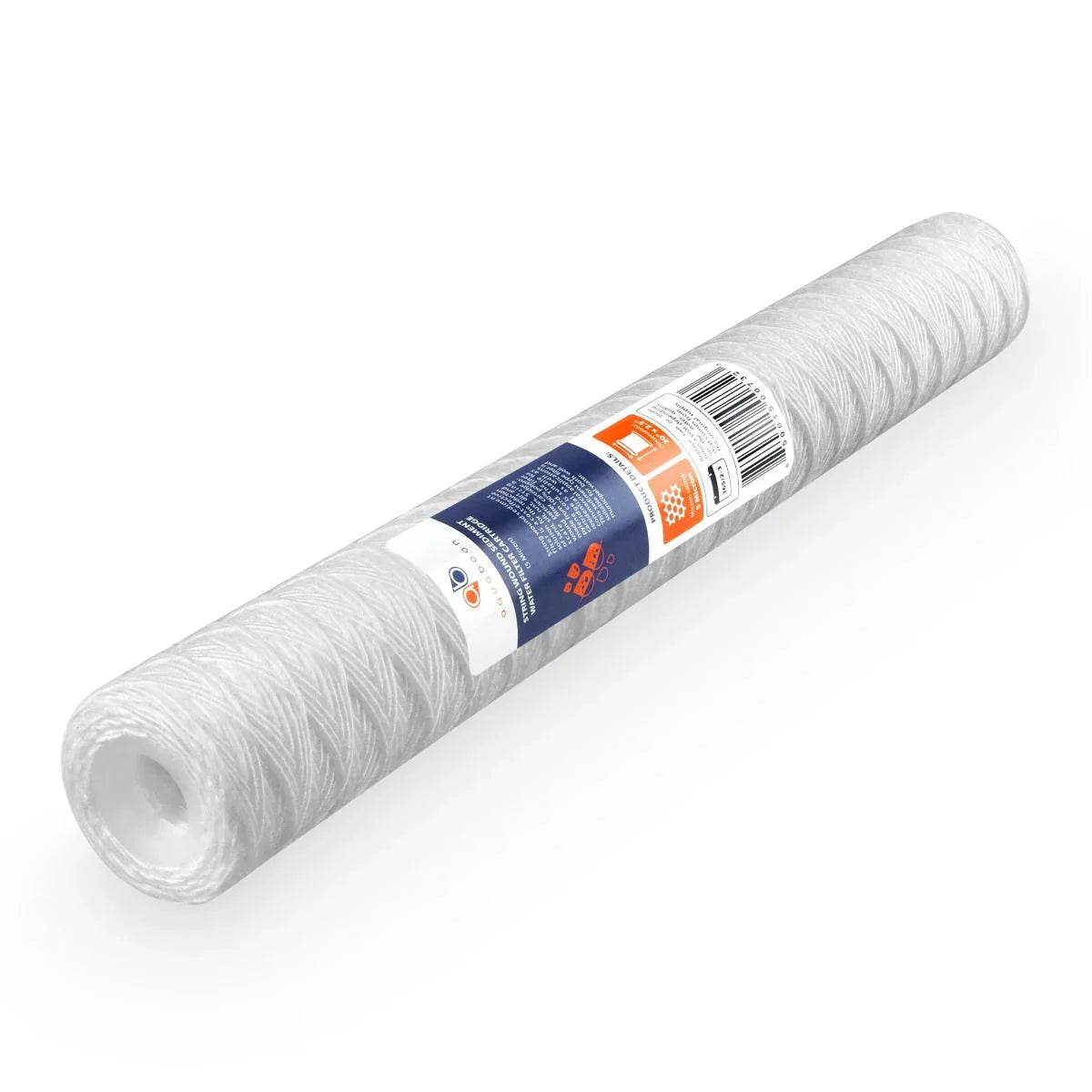 CFS124-C20, Wound Compatible x Any Aquaboon P5-20, Sediment Micron with Cartridge 101-230, Water Unit 6-Pack RO | for | inch 20 2.5" String 20" Filter PD-5-20, AP110-2C, 5 Replacement Universal