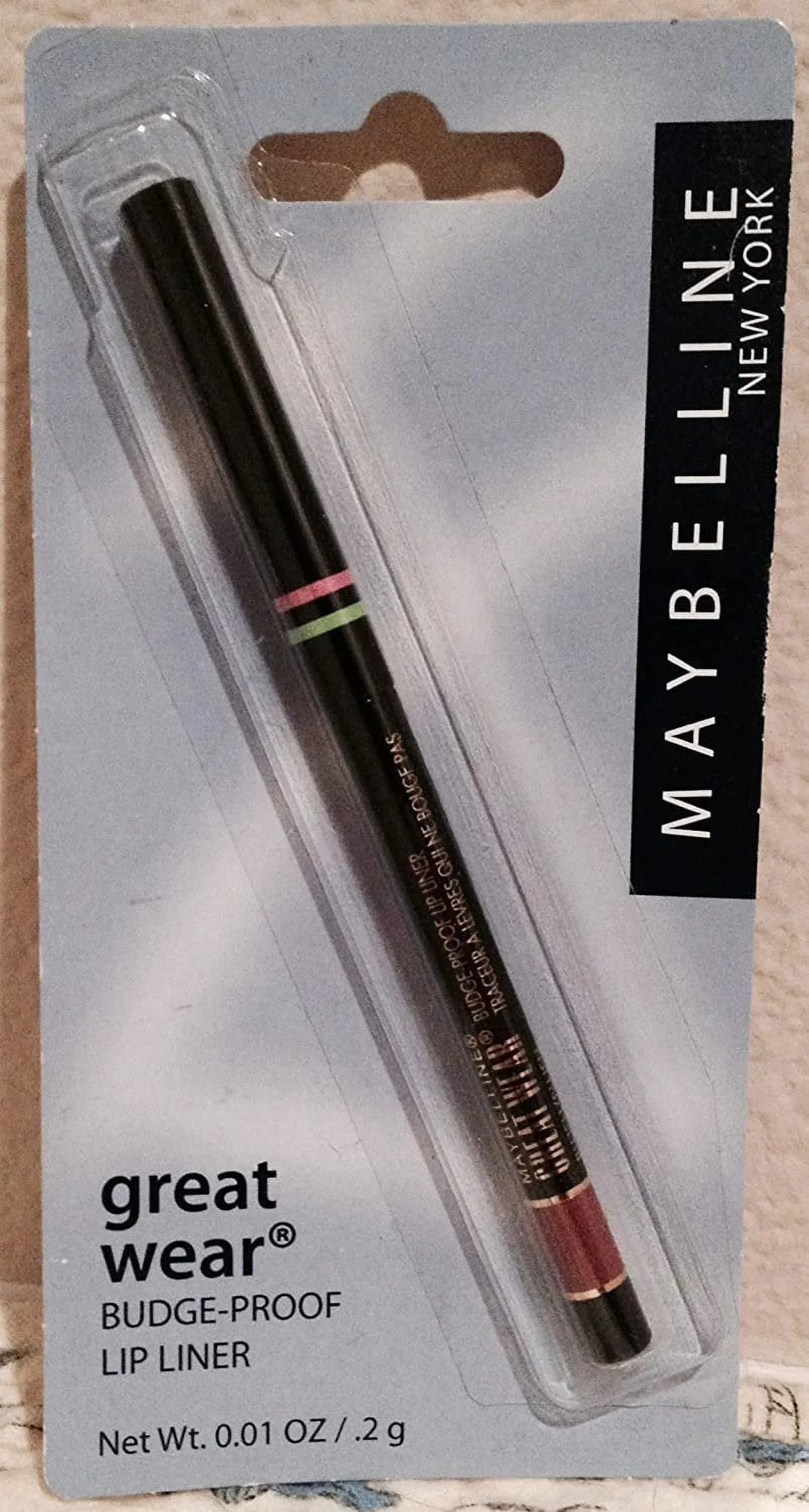 1 3 - Liner Pencil. Proof Brick Maybelline Pack Budge Lip Wear Great
