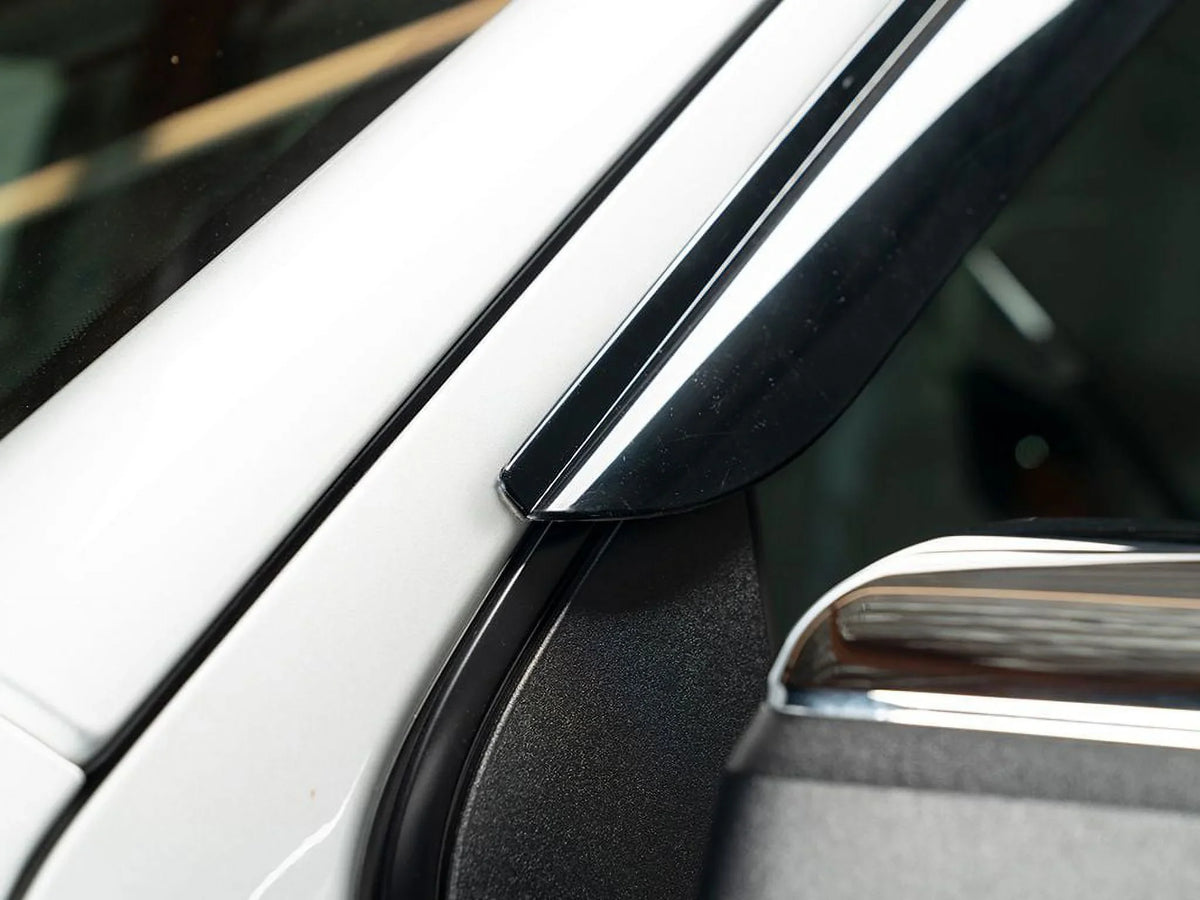 Select: (AVS) Ventvisor Ventshade Fe by Deflector, 2013,2014-2018 4-Piece Compatible Santa with RealTruck 94534 Sport Hyundai Original Window Auto