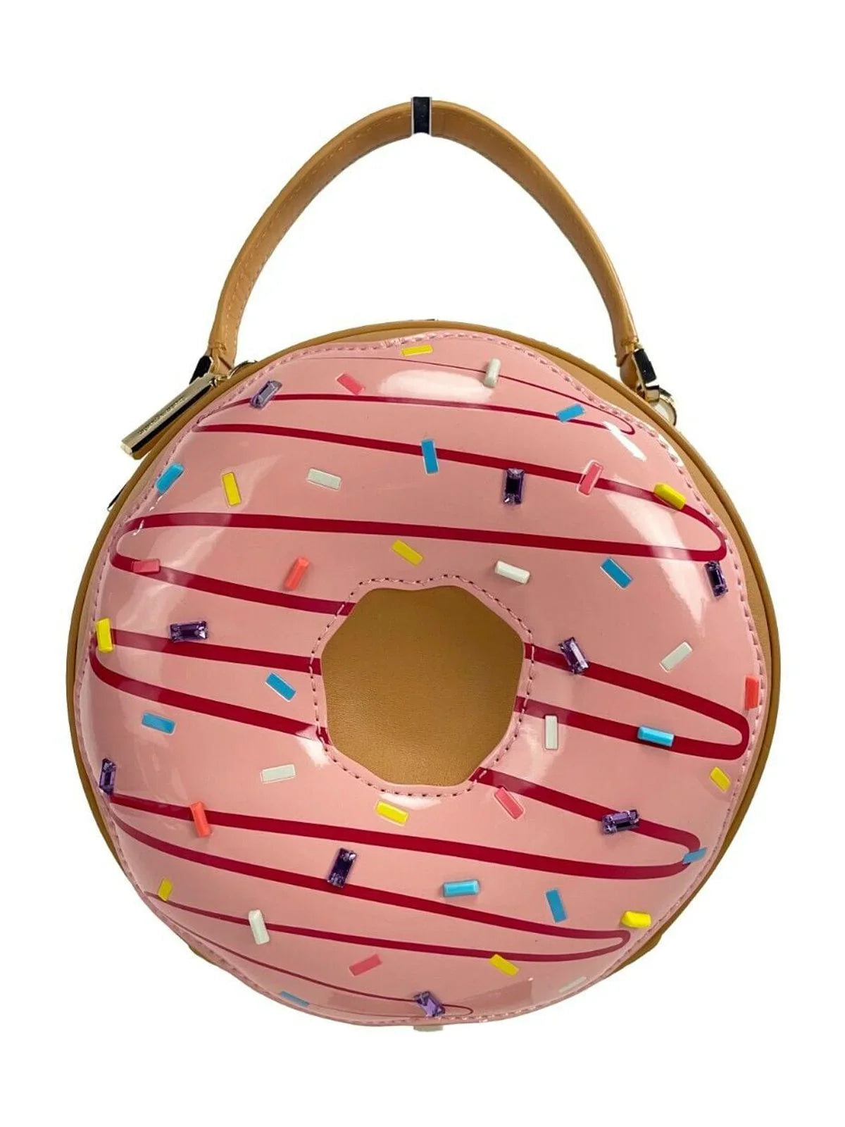 Bag 3D Kate Coffee Break Purse Crossbody Spade Donut
