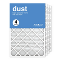 MERV 8 Filter, Filters Air Pleated AIRx HVAC AC Made Air Dust Furnace Filter USA the in 24x36x1 4-Pack