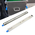 Duty Extension Lock 24"Inch Runner Draw Trailer Drawer Full Fridge Slides Heavy