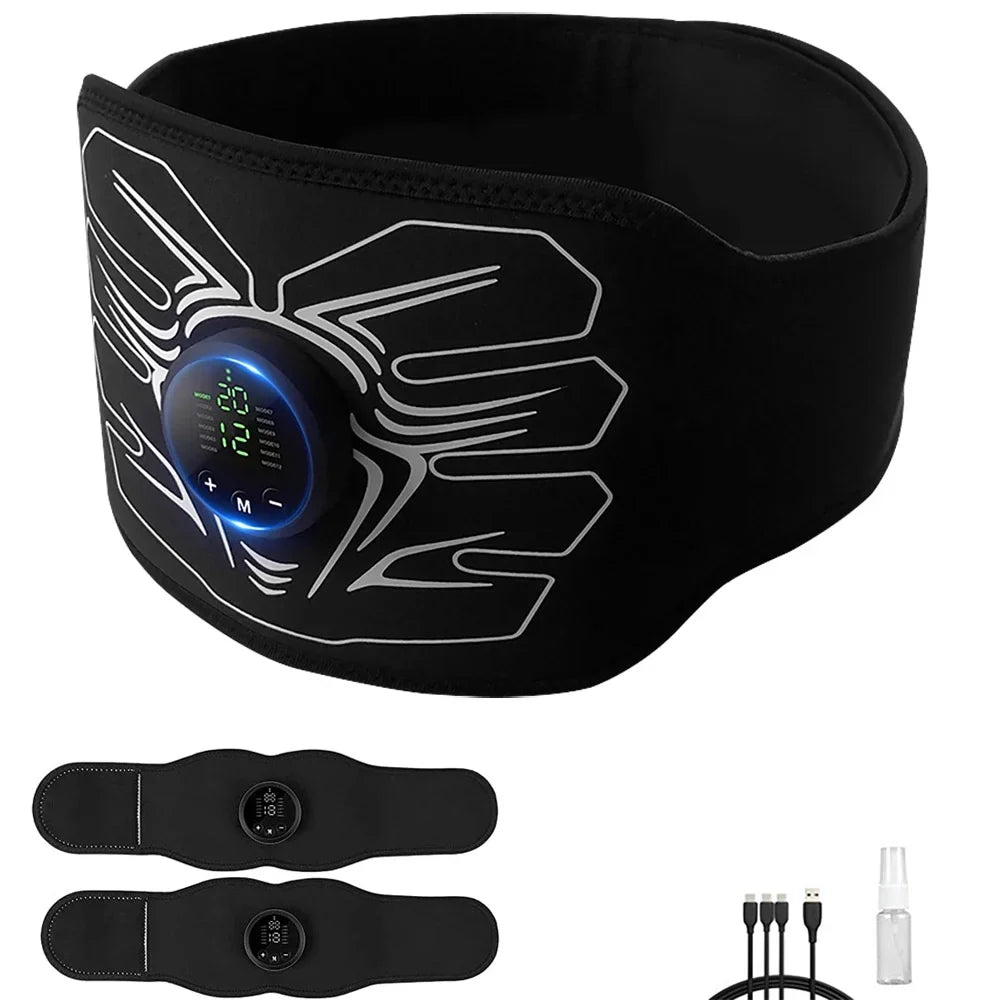 Fitness ABS Muscle Workout Portable Workout Ab Toning Abdomen Office Equipment for Belt Stimulator,Ab Machine,Abdominal Stimulator Home