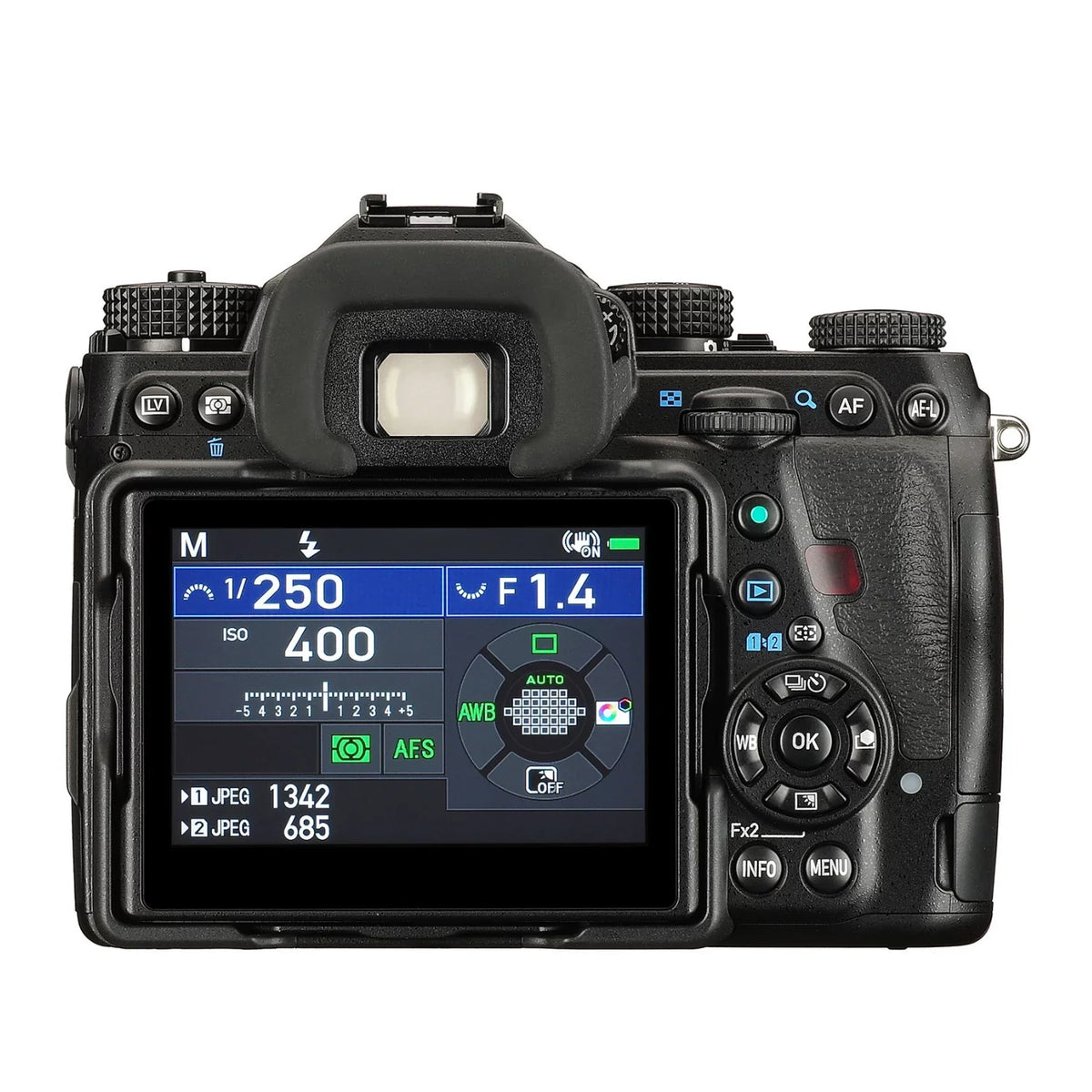with DSLR Pentax Mark Battery SD Camera II Memory Bundle K-1 Grip, Card D-BG6