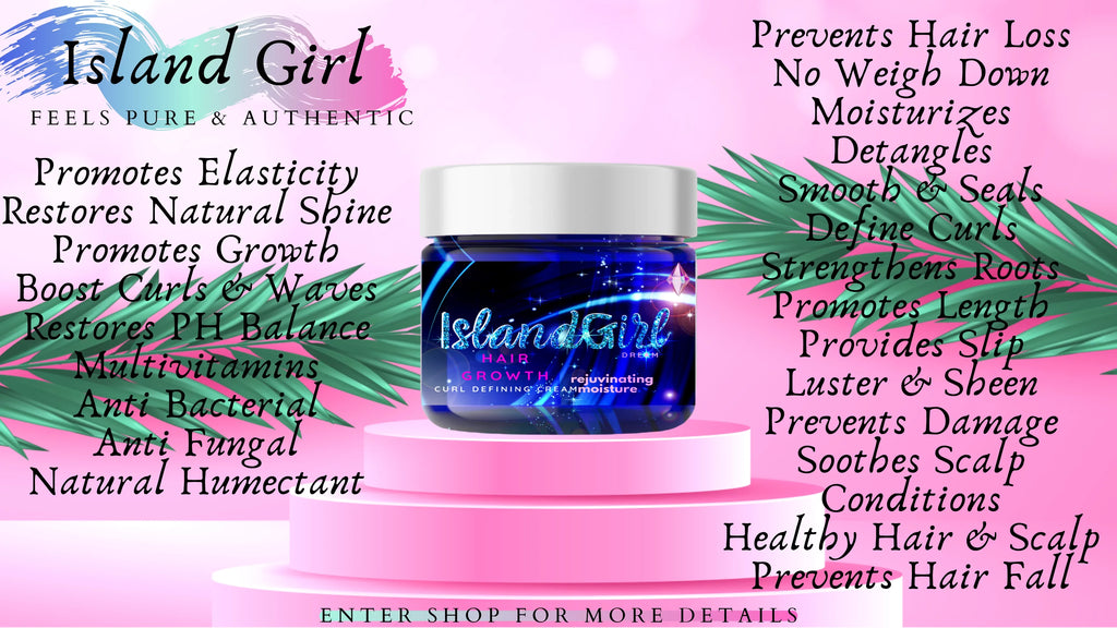 '- Defining Dream Curl Rejuvenate Growth IslandGirl Cream my Hair Moisture
