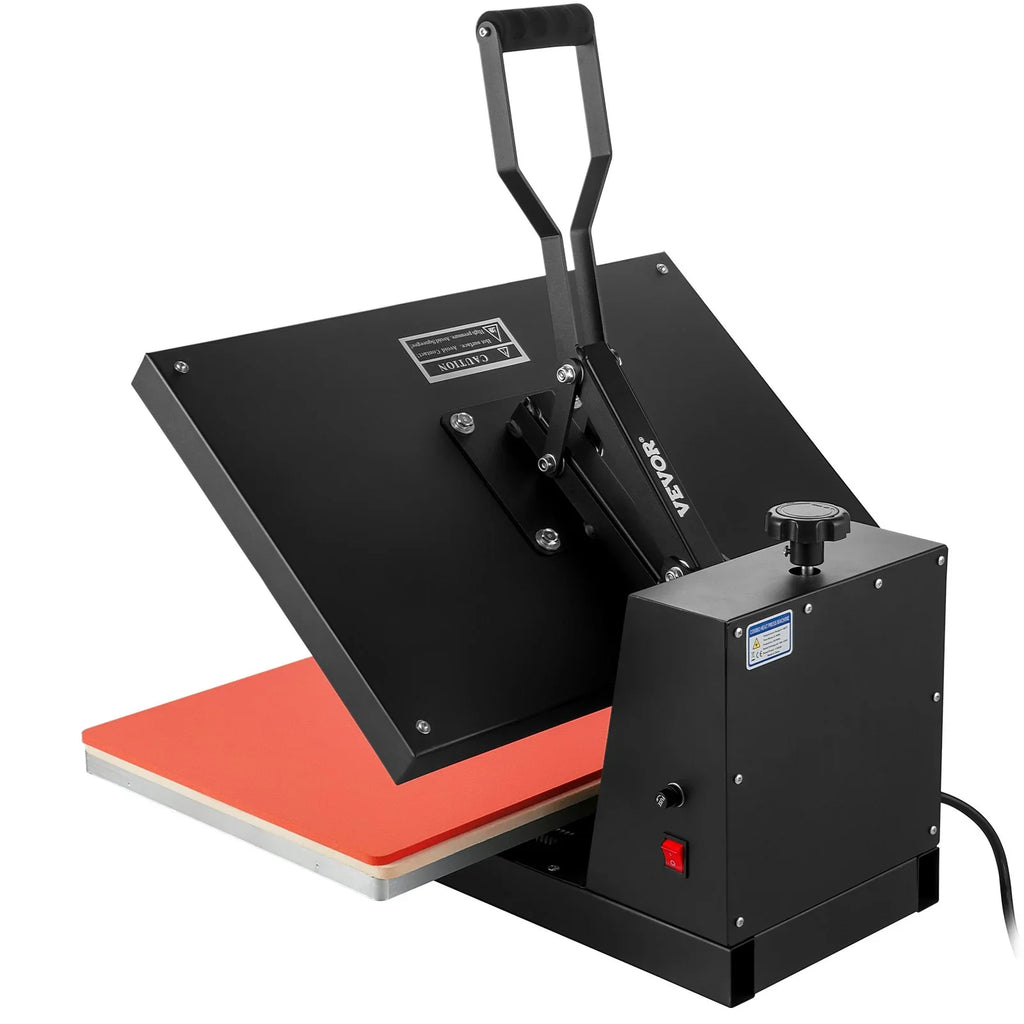 1700W to Heat TShirt Industrial Power, Vinyl, Press Press for Easy Digital and Sublimation Black 16x24 Use VEVOR Machine Heat Heat Printer Transfer