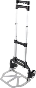 Adjustable Cart, Luggage EUROSTAR Folding Silver/Black LC1800 Height
