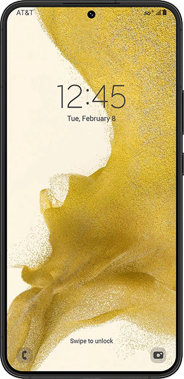 Galaxy AT&T Unlocked Restored (Refurbished) Samsung 5G S22+ Unlocked/GSM Black 128GB Phantom