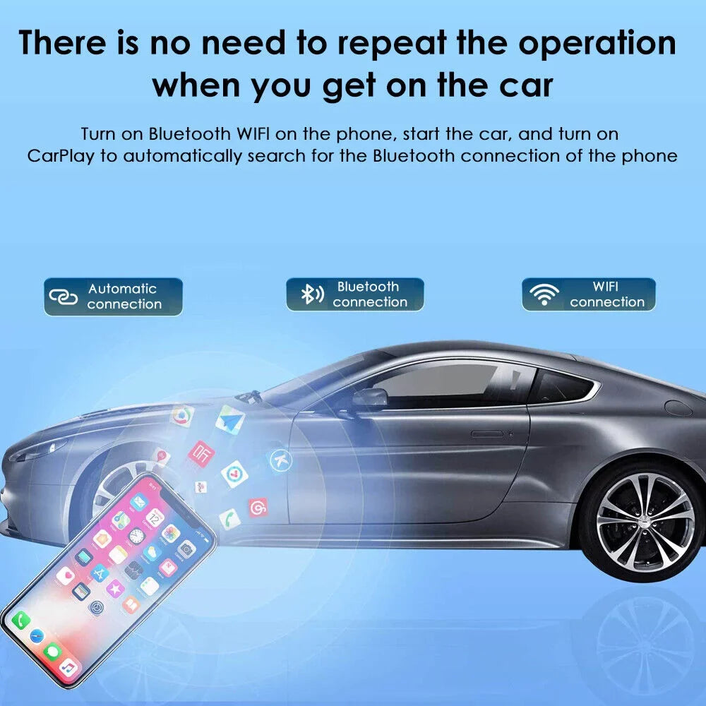 and Carplay 2K Car - WIFI Stunning 10.26'' Dash DVR Touch Resolution Android Screen Smart KingFurt Auto Camera Compatibility Wireless