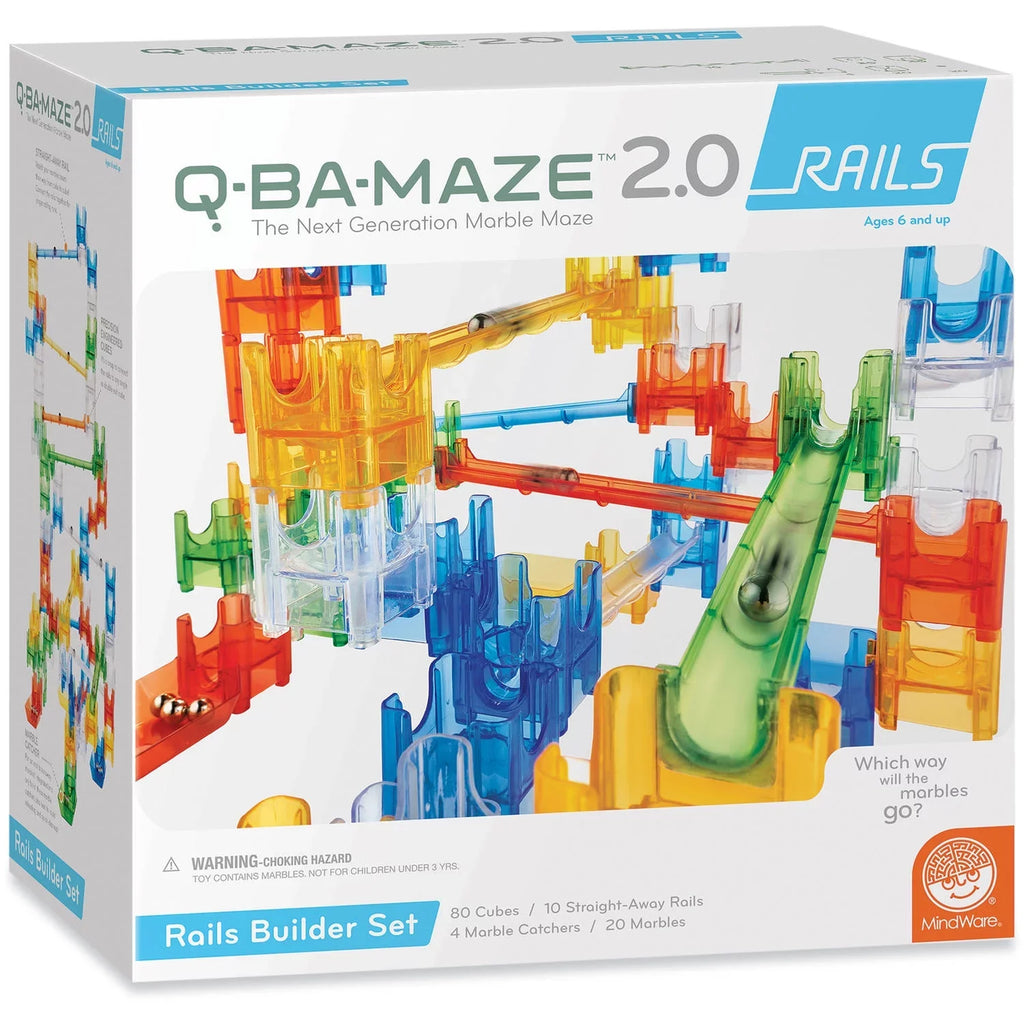 Cube Light-Up - MindWare 2.0: with FREE Ages Rails 6+ Pack Builder Q-BA-MAZE