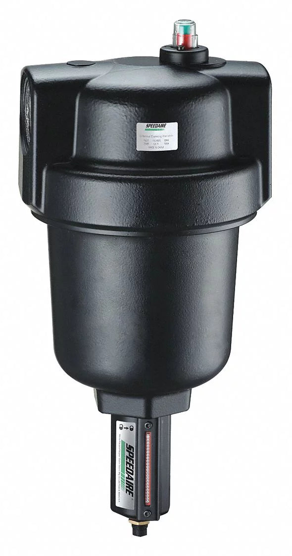 cfm,0.01 Filter,1-1/2" micron 4ZL20 Speedaire NPT,250