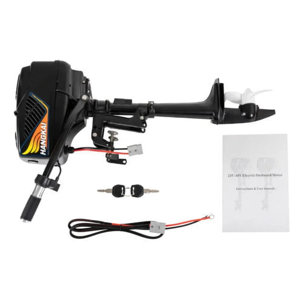 Motor Short 48V Fishing Electric Outboard Shaft 5.0HP Boat Trolling Engine