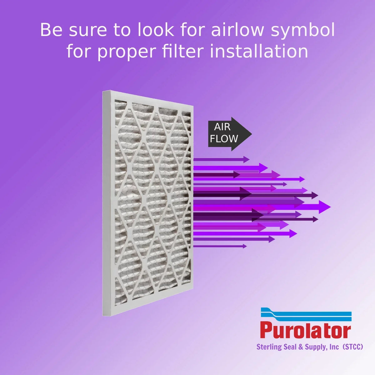 Filter, Mechanical Purolator Extended 18x24x1, 8, MERV Pack) Air (6 Surface Pleated DMK80
