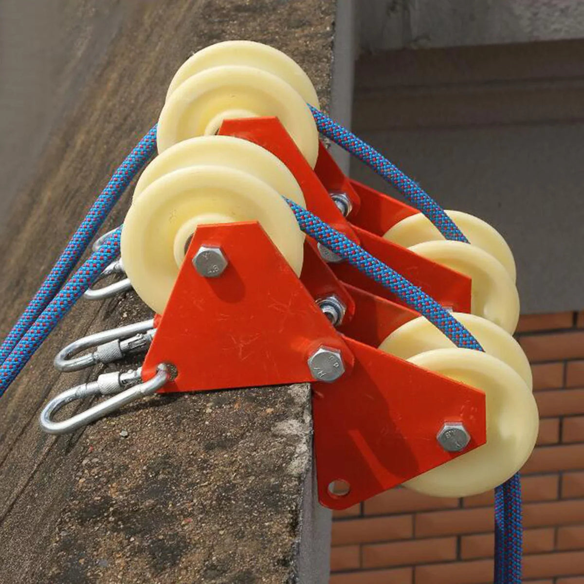 Rope Anchor Edge Rock Hiking Wear-Resistant Accessories Rope Abseiling Rappelling Wheels Sheath Climbing