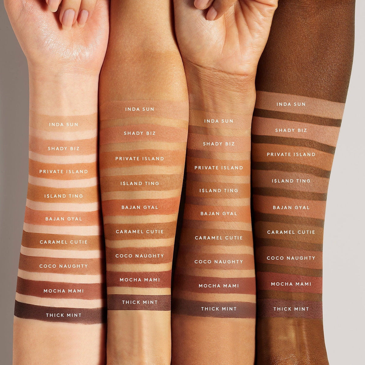 undertones Rihanna deep with by Stalk'r Instant - Warmth Bronzer Beauty Sun neutral Fenty Coco - Naughty