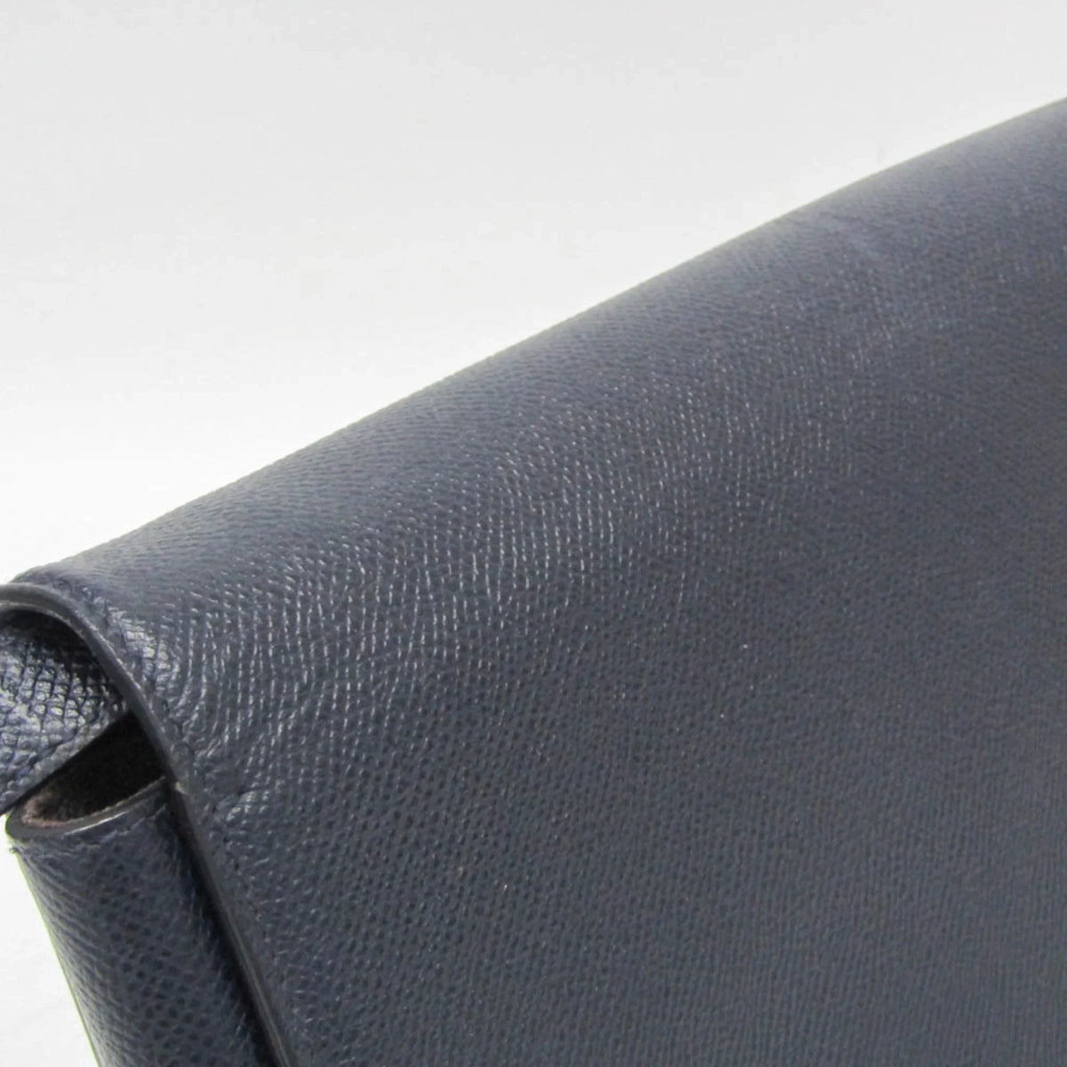 Bag Ferragamo 0011 Navy (Good) AU-21 Vara Shoulder Salvatore Leather Pre-Owned Women's