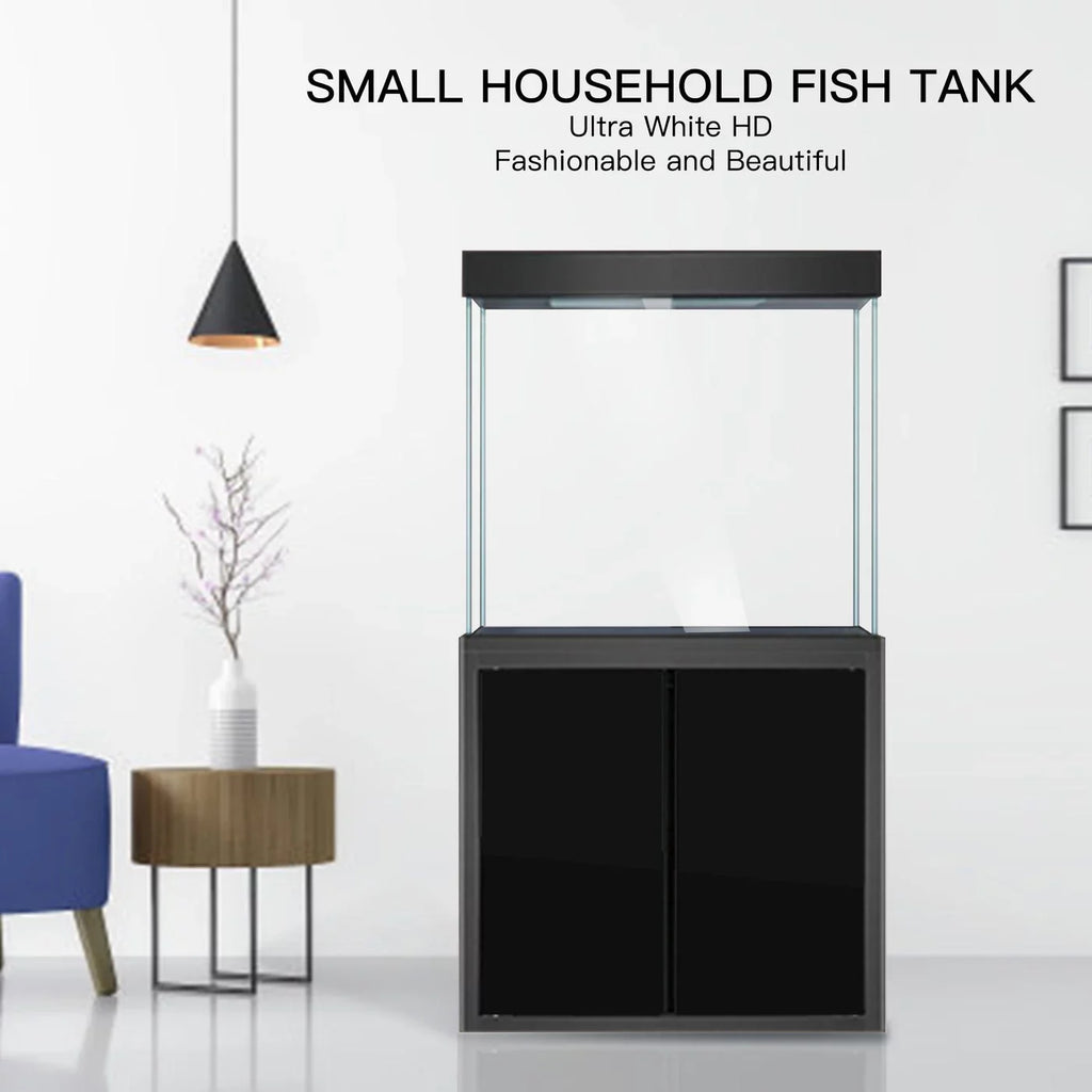 Tempered Glass Black Gallon Aquarium Aqua 100 All-in-one Dream