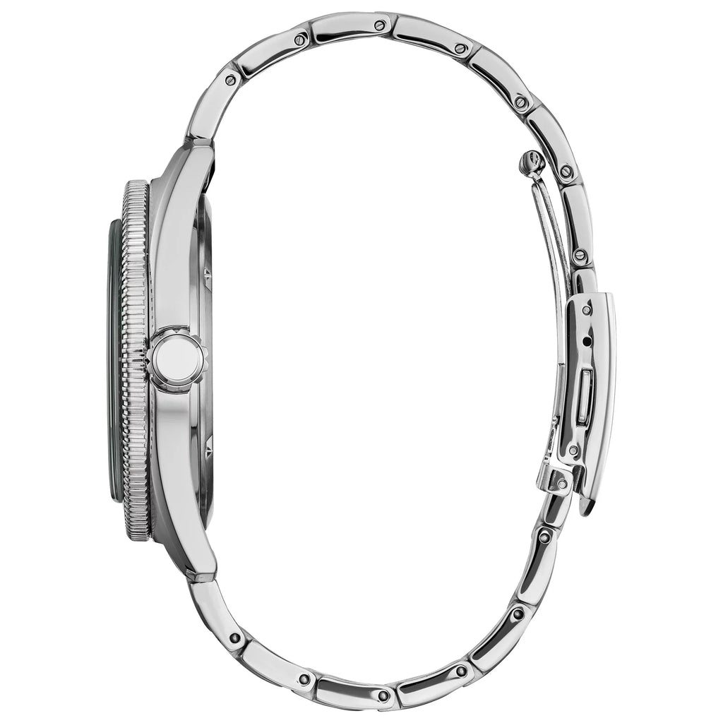 Steel Men's Eco-Drive Stainless Mouse Disney Citizen Watch AW1595-78W - Mickey Golfing