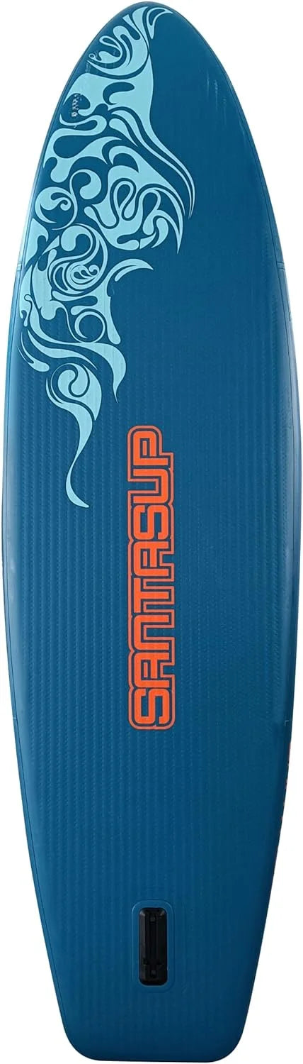 Accessories, Fishing Surfing, with for Stand for Wide Board Deck, Adults, Premium & Non-Slip Max 11'x33 Youth SUP x6 Stance, 330lbs Inflatable Up & Paddle