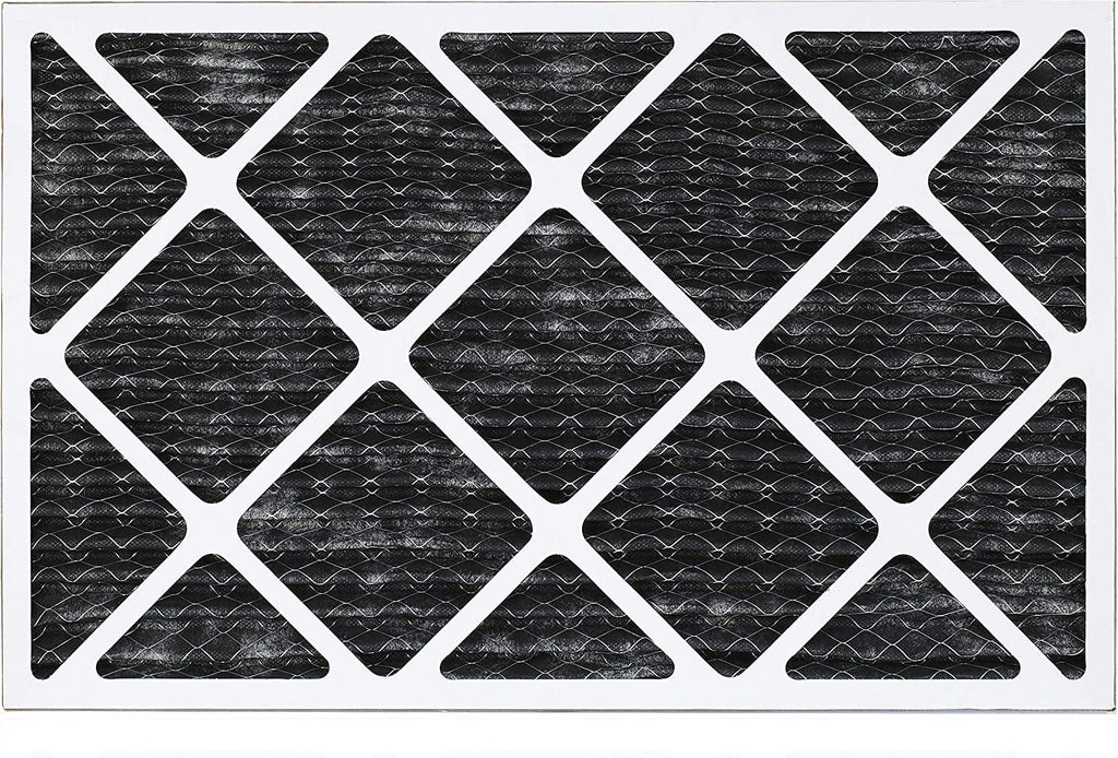 8 with AC Carbon Eliminator Odor Activated Furnace Filters MERV Filterbuy Air 12x25x1 (12-Pack) Pleated HVAC