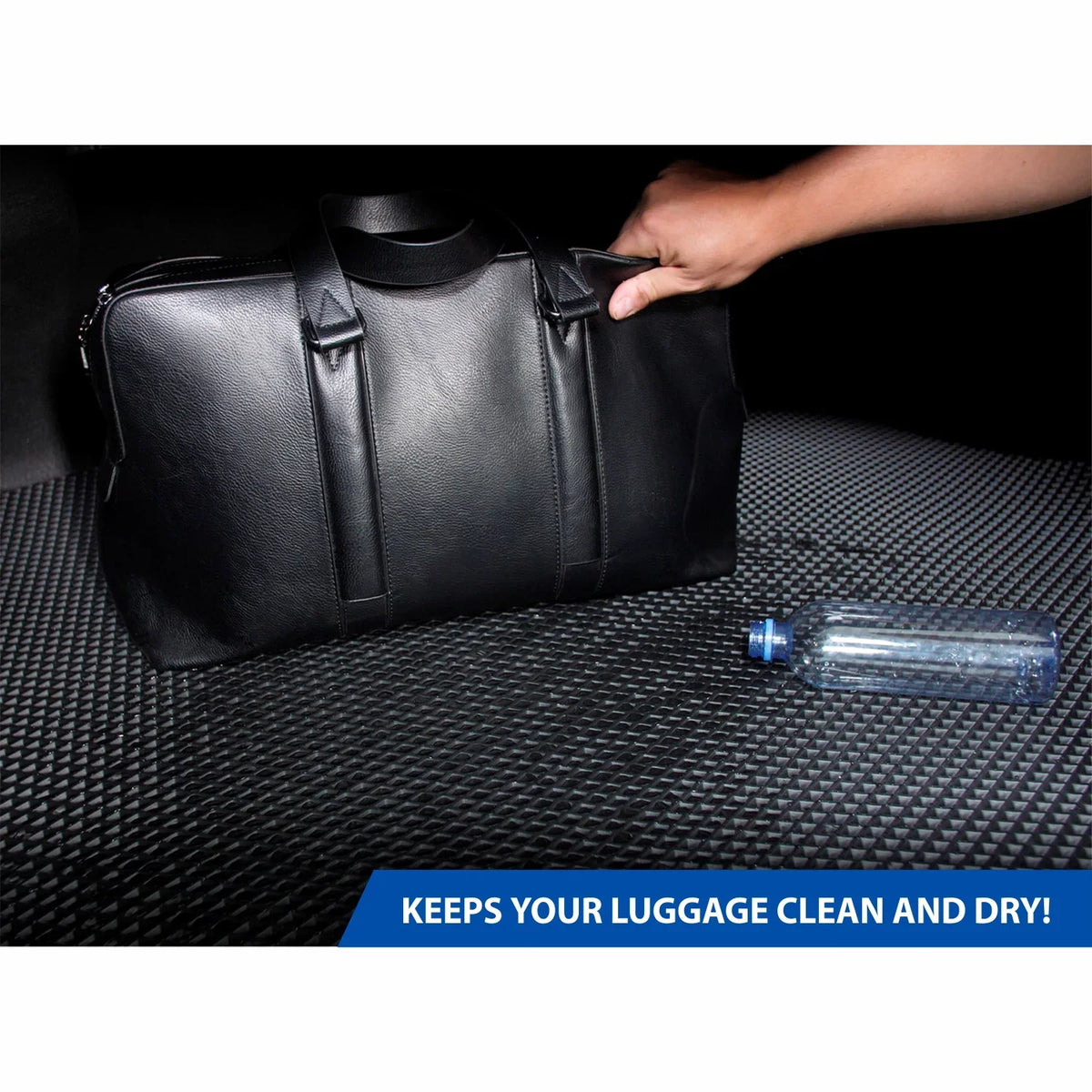 for Fit Cargo Shape, Liner Cargo Technology Liquid & Mat Goodyear - Liner, Luggage Trunk 2018-2023 with Waterproof, Jeep Cherokee Anti-Slip Dirt Dimond Trapping Custom Heavy - Liner-GY004560 Duty