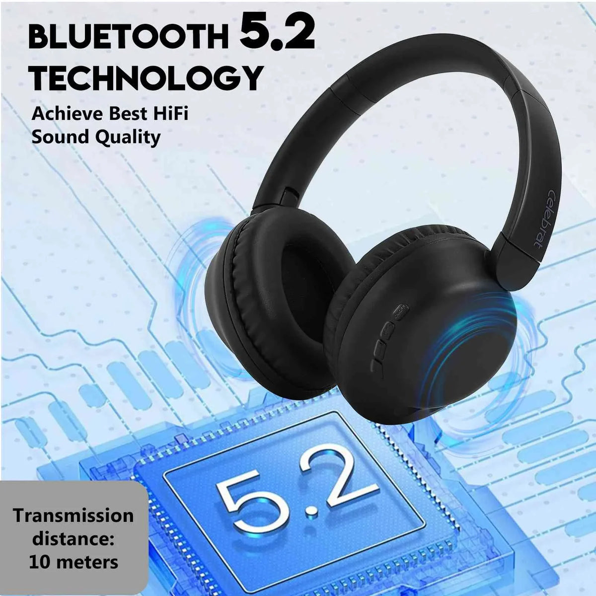 with Stereo UX991 Resolution Bluetooth HTC Over Mic Support Desire Wireless Superior phone Call Ear High Audio Deep Headphones 20+ for UrbanX Comfort The Bass Earphones