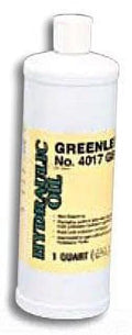 4017GB Hydraulic Oil Greenlee - 1 Quart