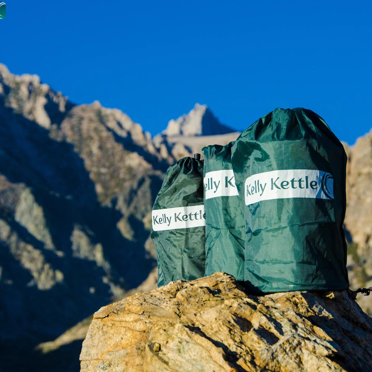 Aluminum Basic Anodized (Small) Kettle Kelly - Kit Trekker