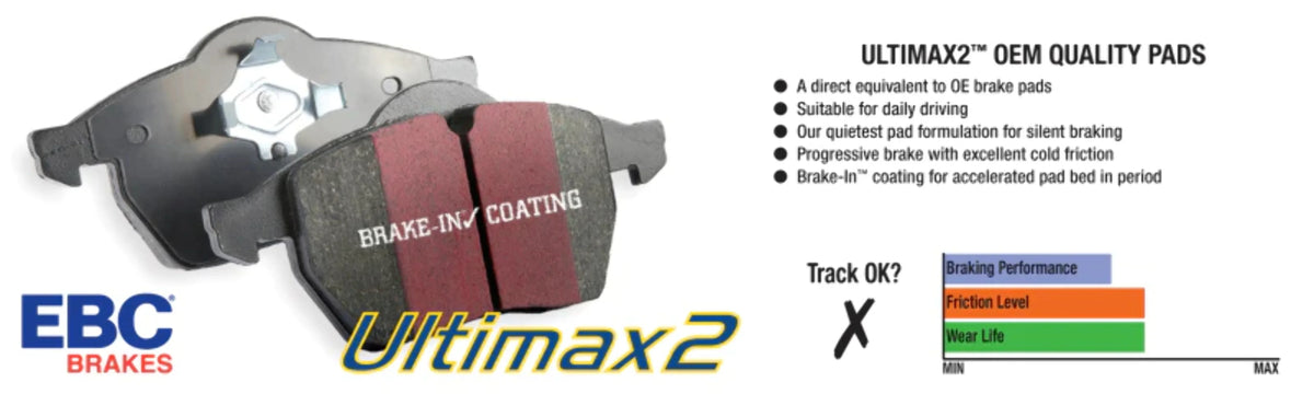 select: ILX 2012-2021 Ultimax2 HONDA Hybrid Brake Front Fits Acura Pads HONDA CIVIC, EBC 13-15 1.5 CR-V 2012-2016