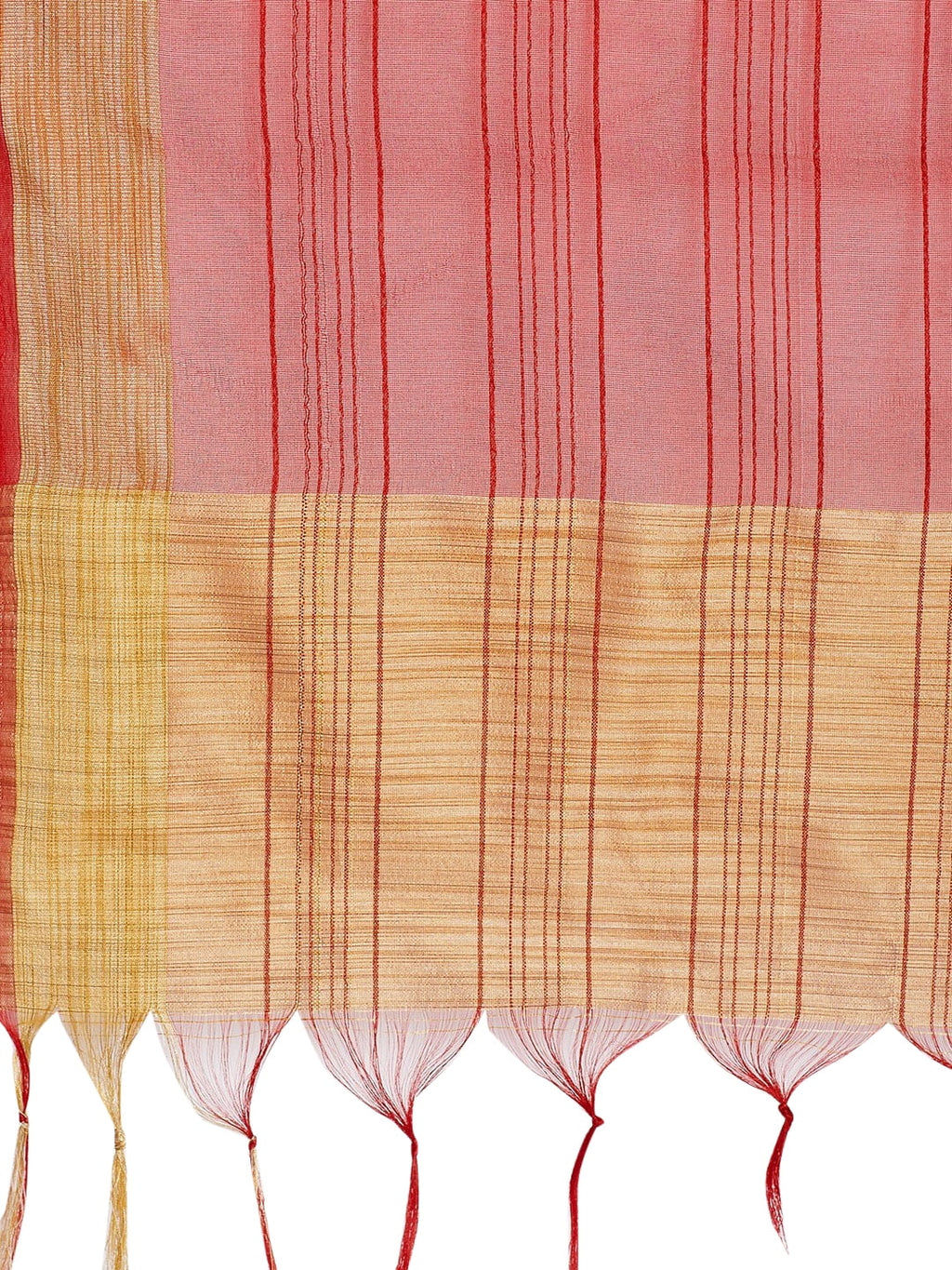 Indian Ethnic Dupatta, eloria Shawl Woman's Stole, Scarf Chunni, Red Plain Wrap