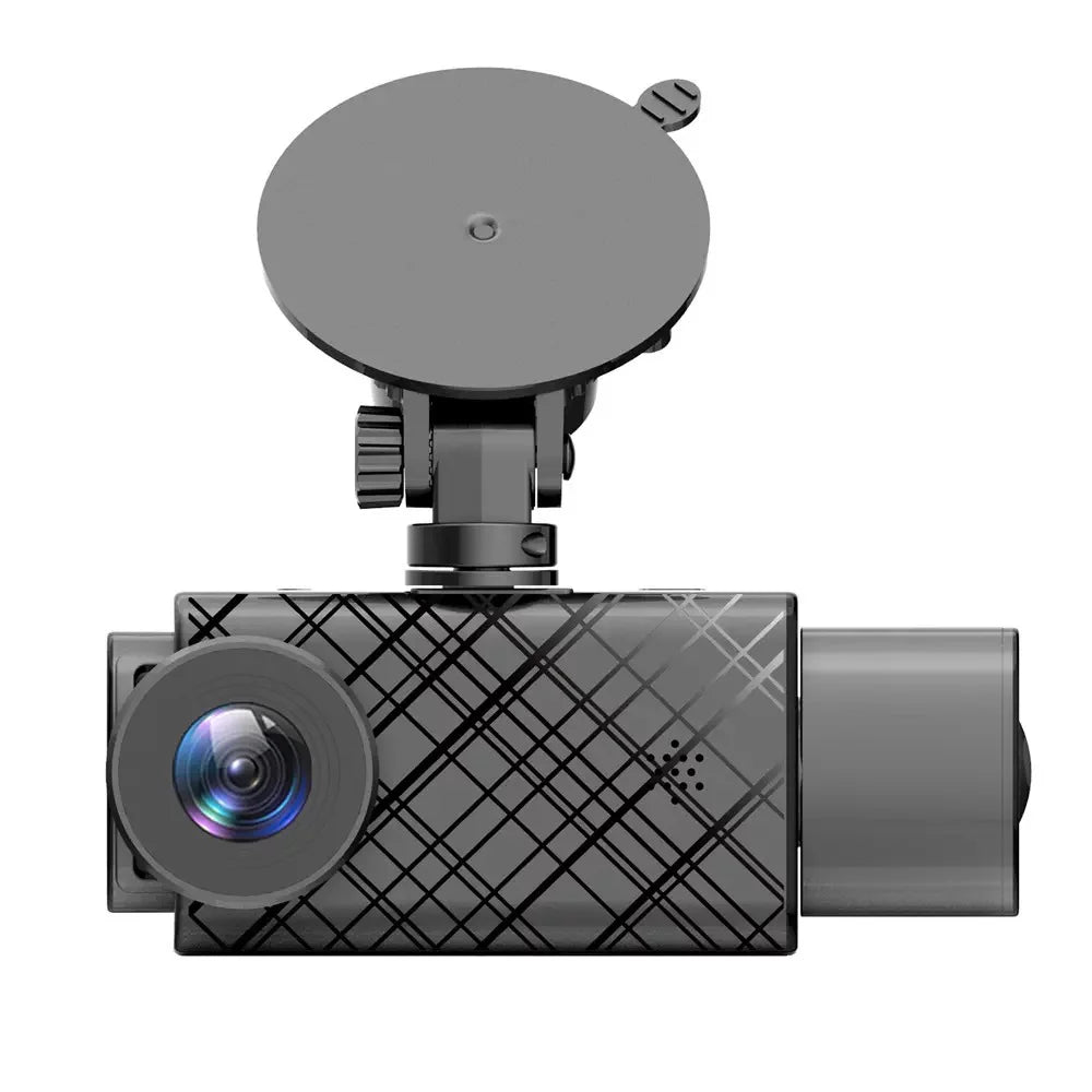Auto Clear Driving Anself Multi-Language Rearview Video Dash Car Cameras Car Mirror Recording Recorder Recorder 3 Cam Safety Car 2in