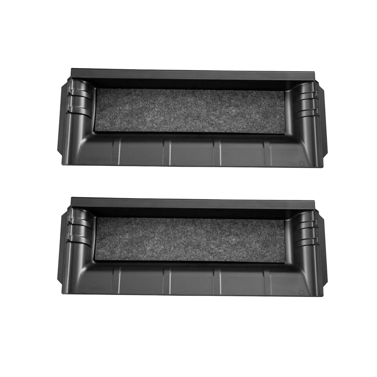 Driver Accessories Seat Box Passenger 2Pieces Container Underseat under Cubby 3 Hidden Car for Drawer Box Organizer Atto Bins Interior Storage