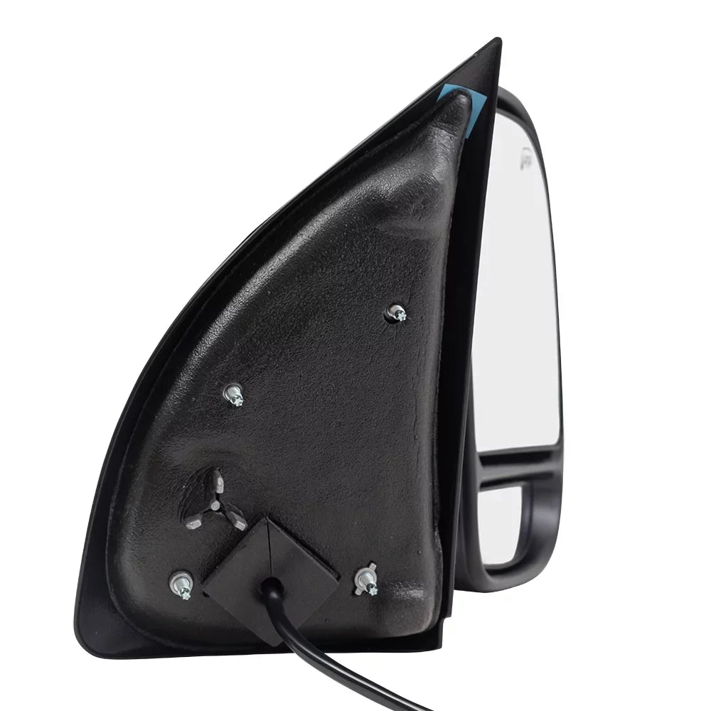 EAA Brock Duty Pickup Tow Truck F350 Compatible Passengers Super 1999-2007 Power Telescopic F250 F450 Heated Mirror Side with 3C7Z17682 Replacement View