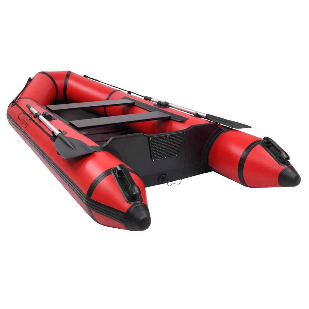 Boat Black Survivals Assault 330kg 10ft Red Adult PVC Camping Water