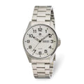 Dial Gold Finest White Steel Stainless Charles Hubert Watch