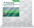 Filterbuy Air (2-Pack) 13 AC Furnace Pleated MERV Filters HVAC 20x24x1