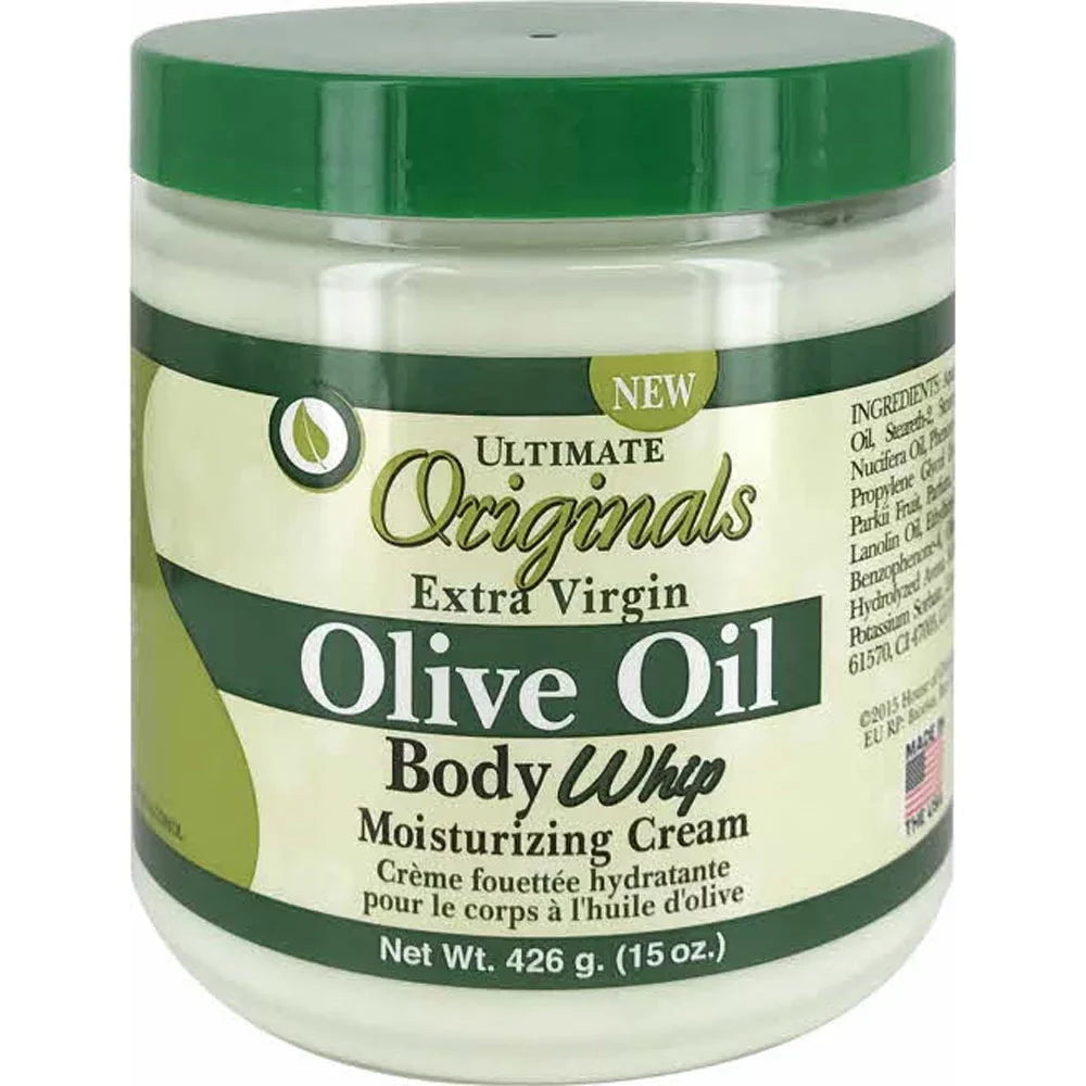 Pack Cream, Body 2 Africa's Organic of Best Olive Oil Whip 15 Oz., Ultimate