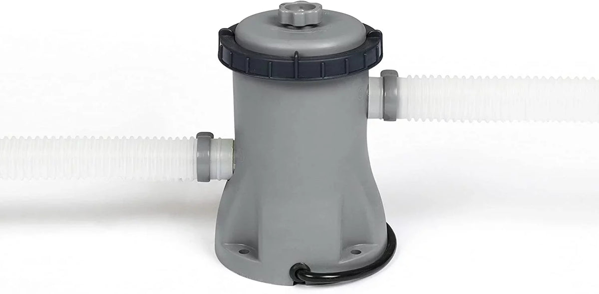 inflatable Flowclear GFCI Ground with Pump Bestway Above 330 58511E-BW Plug Gallon Pool