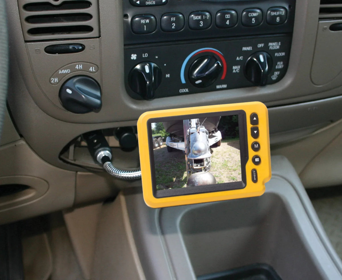Magnetic Any Car iBall Trailer LCD Rear Truck Digital Fits Pro or Vehicle, Camera Monitor Wireless Hitch View