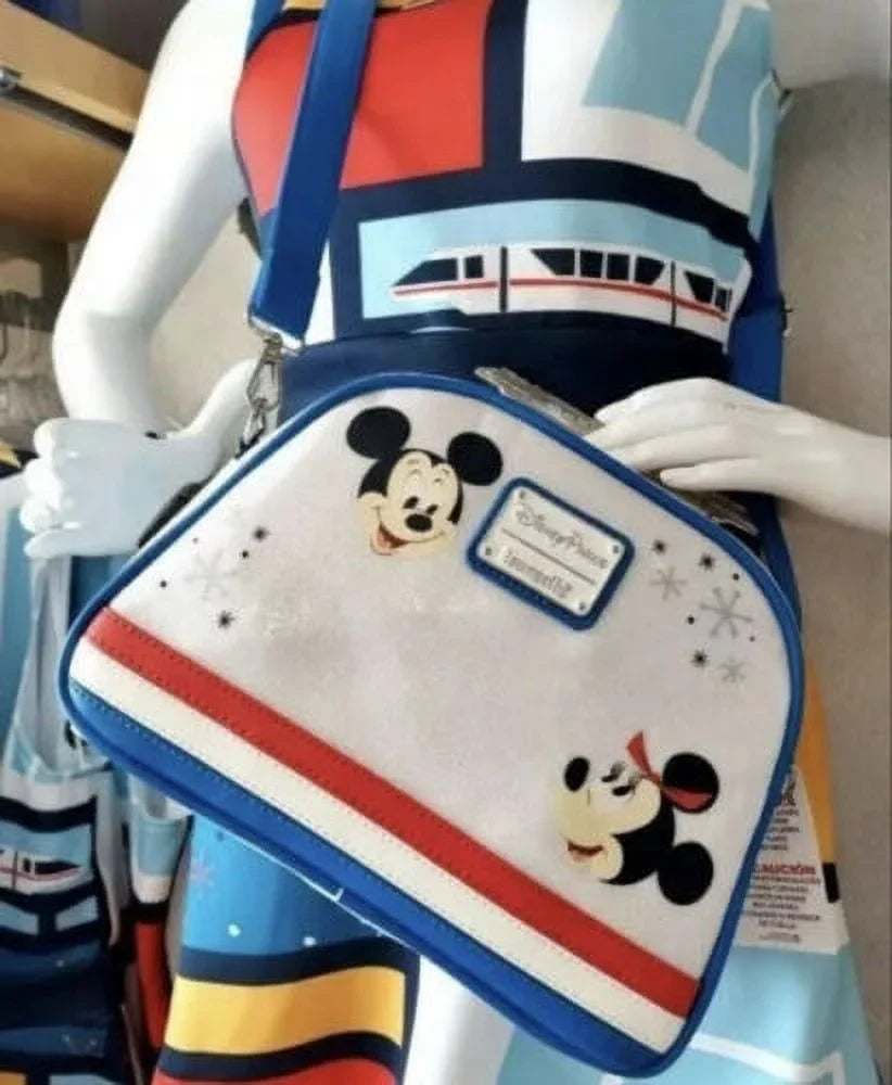 Anniversary Bag Loungefly Monorail Celebration 50th Contemporary Disney Resort Crossbody