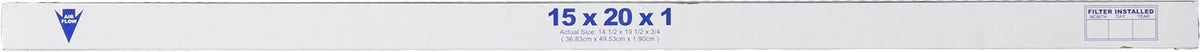 Pure 15x20x1 Pack Eco-Friendly Filters Carbon 3 Green (14_1/2x19_1/2) Plus Air