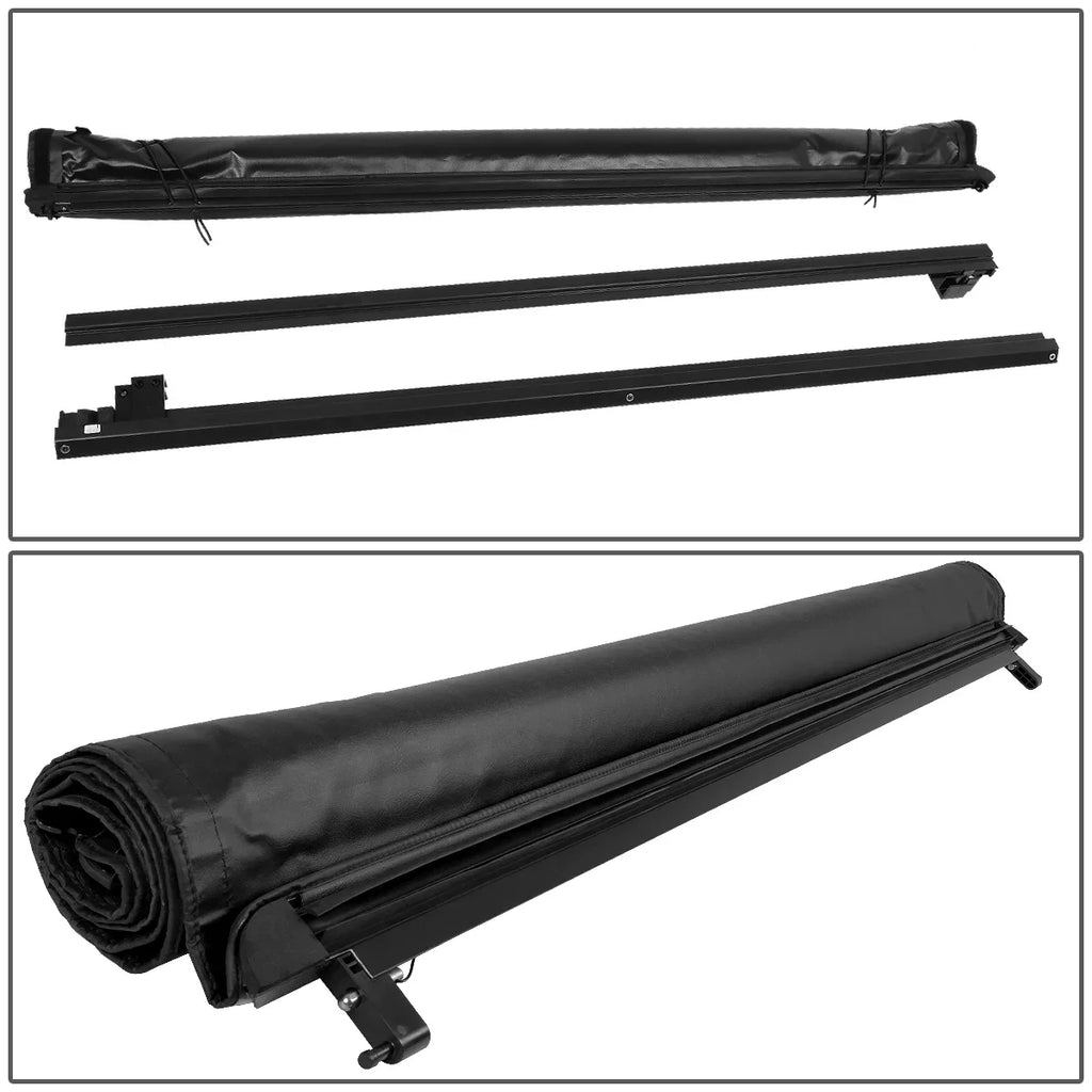 Tonneau 5 Short Ft Cover to For TTC-RU-045 Bed 2021 Vinyl Soft Fleetside Nissan Roll Frontier 2005 Motoring -Up DNA